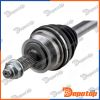 Demi-Arbre de Transmission droite pour RENAULT | NPW-RE-209, 7700102981
